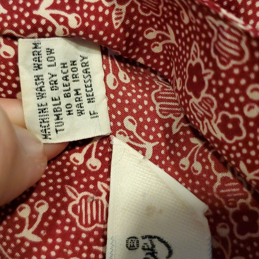 Vintage Diane Von Furstenberg Floral Peplum Blouse Top Size M - Picture 8 of 9